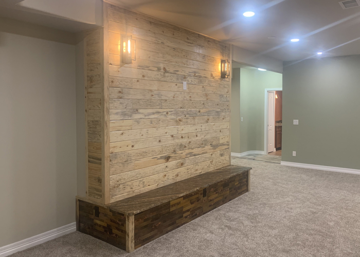 Finished Wall - Carpentry